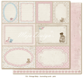 753 Scrappapier dubbelzijdig - Vintage Baby - Maja Design