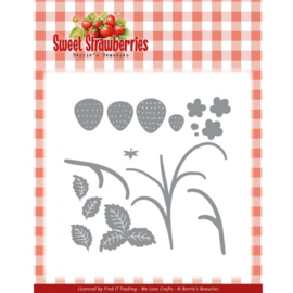 BBD10046 Dies - Berries Beauties - Sweet Strawberries - Strawberry Plant