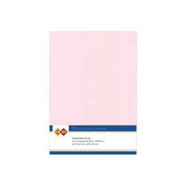 15 Light Pink - Linnen Karton A5 - 10 stuks - 240 grams - Card Deco