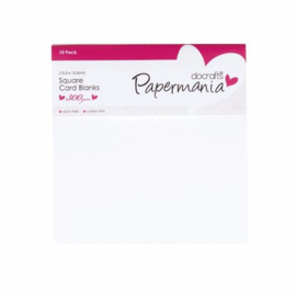 Square Cards & Envelopes White (10pk, 300gsm) (PMA 150200)