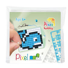 23114 Sleutelhanger setje compleet - Walvis - Pixel Hobby