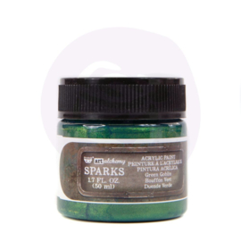 967765 Green Goblin - Finnabair Art Alchemy SPARKS Acrylic Paint  - PAKKETPOST!