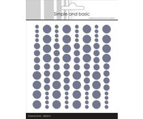 SBA016 Enamal dots 96 stuks - Simple and Basic