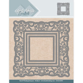 CDCD10059 Card Deco Essentials Aperture Dies - Flower Square