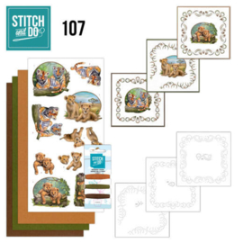 Stitch en Do nr. 107 - Wild Animals