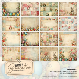 BBPPA410009 Paperpack - Berries Beauties - Easter/Pasen- A4