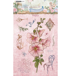 JMA-RM-STAMP483 - Hollyhock Romantic Moments nr.483