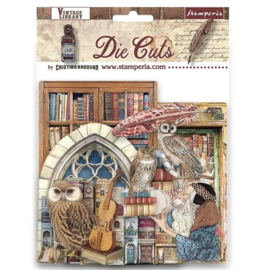 Vintage Library Die Cuts (44pcs) (DFLDC74)