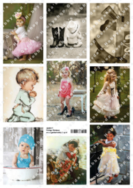 GH3083 Vintage vel - Kinderen - Gerda's Hobbyshop