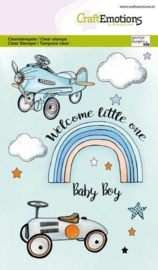 Clearstamps A6 - Babyboy (ENG) - CraftEmotions