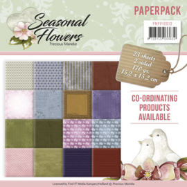 PMPP10013 Paperpad - Seasonal Flowers - Marieke Design
