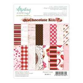Mintay Papers - Chocolate Kiss - Paperpad 15.2 x 20.3 - MT-KIS-11