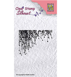 SIL018 Silhouette stempel Flowers - Nellie Snellen