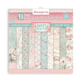 Sweet Winter Backgrounds 8x8 Inch Paper Pack (SBBS72)