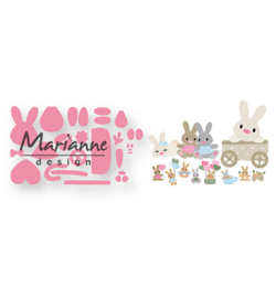 COL1463 Collectable Baby Bunny - Marianne Design