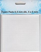 09.03.11.009 - Foam Pads 1mm dik - 5x5