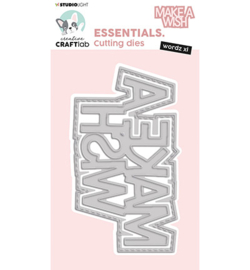 CCL-ES-CD470 - Make a wish Essentials Wordz XL nr.470