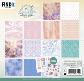 BBPP10038 Paperpack - Berries Beauties - Dragonflies 20 x 20 cm