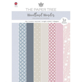 PTC1110 The Paper Tree - Woodland Wonder Essential Colour Card A4