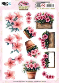 SB11111 3D Pushout Sheet - Berries Beauties - Blooming Harmony - Blooming Pots