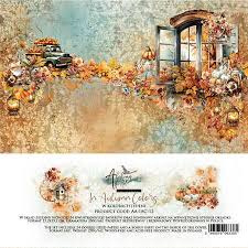 Alchemy of Art - In Autumn Colors - Paper Collection Set 15 x 15 cm