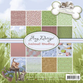 ADPP10006 Paperpad - Animal Medley - Amy Design