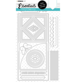 SL-ES-CD100 - SL Cutting Die Square journal Essentials nr.100