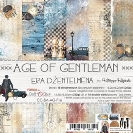 Age of Gentleman - Paperpad 15.2 x 15.2 cm - Craft O Clock