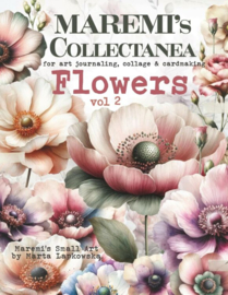 Maremi's Small Art - Collectanea Collage Pages for Art Journaling - Flowers 2