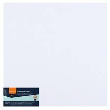 2926-097 Florence • Cardstock Papier 216g Glad 30,5x30,5cm Wit 20x - PAKKETPOST!!