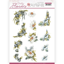 SB10500 Stansvel A4 - Pretty Flowers - Marieke Design
