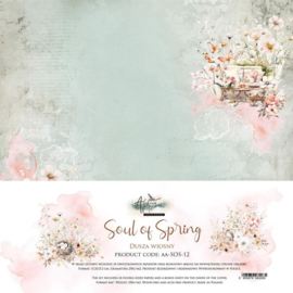 AA-SOS-12 Alchemy of Art - Soul of Spring - Paper Collection Set 15x15cm