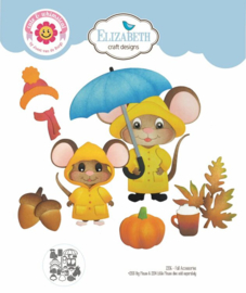 2206 Elizabeth Craft Design - Cute & Whimsical - Cutting Dies - Fall Accessories