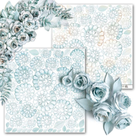 PSM0515 Cutting Sheet - My CrafTime / Margaret Paper Design - Winter its Coming - Rose Blue - PAKKETPOST!