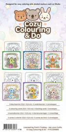 FITCCS10005 Findit Color - Cozy Colouring Cards Set - Dragon Party