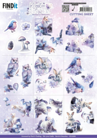 CD12264 Cutting Sheets - Berries Beauties - Mystic Winter - Mini