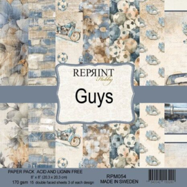 RPM054 Reprint - Guys - Paperpack 8x8 Inch