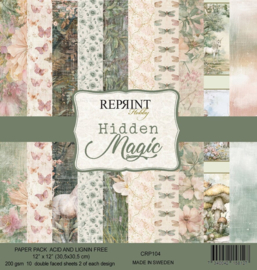 CRP104 Hidden Magic 12x12 Inch Paper Pack - PAKKETPOST!!