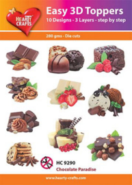 HC 9290 - Chocolate Paradise - 3D Toppers