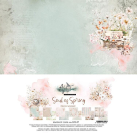 AA-SOS-07 Alchemy of Art - Soul of Spring - Paper Collection Set 30.5x30.5cm  PAKKETPOST!!
