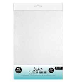 SL-CO-PS43 - Glitter sheets White Consumables nr.43