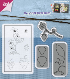 6004-0019 Snij- en embosmal plus stempels - Joy Crafts