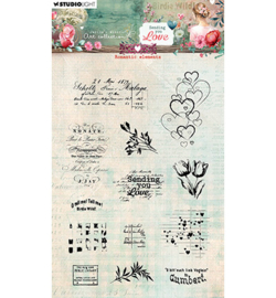 JMA-SYL-STAMP799 - Romantic Elements Sending You Love nr.799