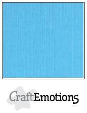 CraftEmotions linnenkarton 10 vel aqua 27x13,5cm 250gr