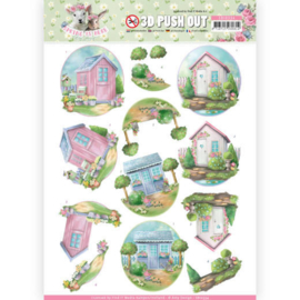 SB10334 Stansvel 3D vel A4 - Spring is Here - Amy Design