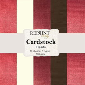 Hearts 12x12 Inch Cardstock (CSP014) - PAKKETPOST!