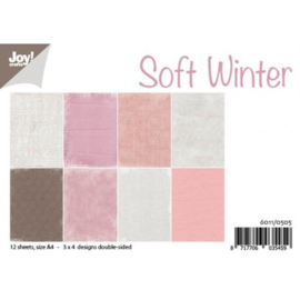 6011/0505 Paperbloc A4 a 12 vel - Soft Winter - Joy Crafts