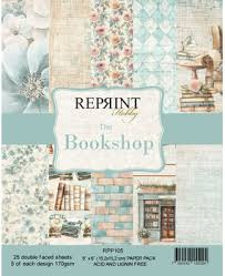 RPP105 Paperpad The Bookshop 6x6 Inch