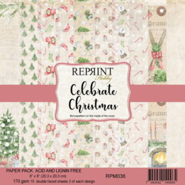 Celebrate Christmas 8x8 Inch Paper Pack (RPM036)