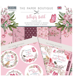 PB1164 Paperpad 20.5 x 20.5 cm Butterfly Ballet - The Paper Boutique